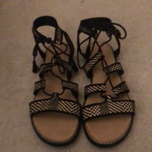 Old Navy lace up sandals